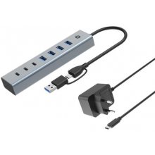 Conceptronic USB-Hub 7-Port 3.2/C->4x3.0...