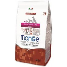 Monge EXTRA SMALL Adult Lamb, Rice and...