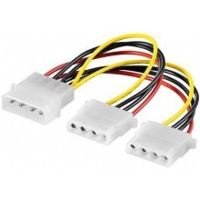 Goobay Strømtyv 2 x 5.25 stik (molex)