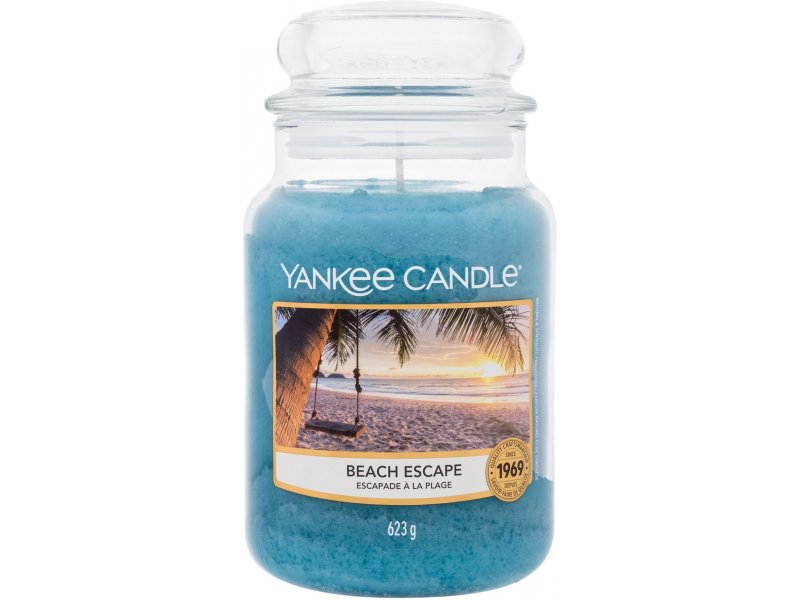 Yankee Candle Beach Escape 623g - Scented Candle unisex Yes, Paraffin, 110  - 150 hrs, In Glass, Yes - QUUM.eu