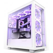 NZXT PC Case H5 Flow RGB with window white