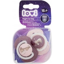 Lovi Night & Day Dynamic Soother 2pc - Girl...