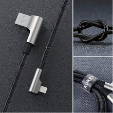 Aukey CB-AL01 must OEM USB - Lightning Nylon...