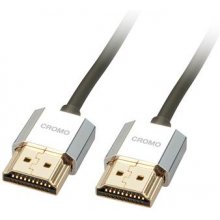 Lindy 1m CROMO Slim High Speed HDMI Cable...