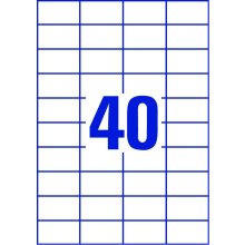 Avery 3657 self-adhesive label Rectangle...