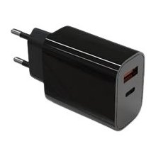 Wall charger 2x3A USB C + USB A Power...