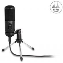 DELOCK USB condenser microphone with stand...