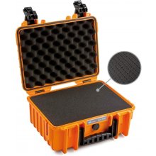 B&W Outdoor Case Type 3000 orange with foam...