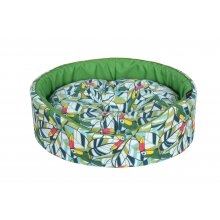 Cazo Foam Bed Cotton Toucan bed for dogs...