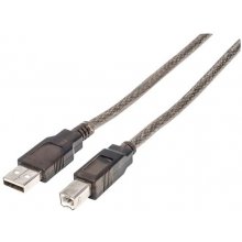 Manhattan USB-A to USB-B Cable, 15m, Male to...