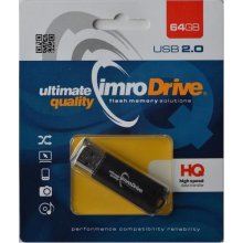 Mälukaart IMRO BLACK/64GB USB flash drive...