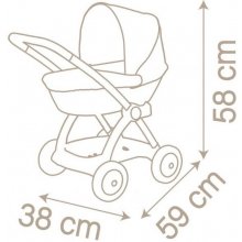 Smoby Baby Nurse deep pram