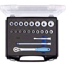 Gedore 1101 CT-19 wrench set 1/2" -...