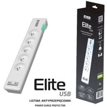 Ever Surge protector ELITE USB 1.5m...