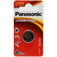 Panasonic Batterie Knopfzelle CR2032 3.0V...