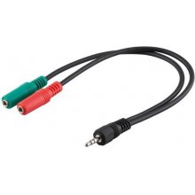 Techly ICOC 11-SB-HP audio cable 0.15 m...