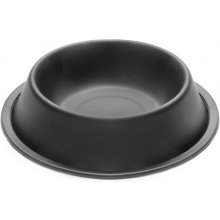 Record black metal bowl for dogs ø 23cm -...