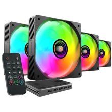 TACENS MARS MF-SI4KIT FANS 120 ARGB x4 BK-...