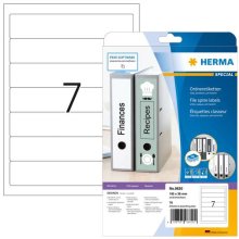 Herma Ordneretiketten A4 weiß 192x38 mm...