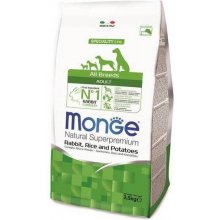 Monge ALL BREEDS Adult Rabbit, Rice and...