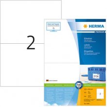 Herma Etiketten Premium A4 weiß 210x148 mm...