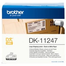 Brother DK-11247 label-making tape Black on...