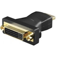 Goobay A 323 G HDMI M DVI-D 24+1p F Black