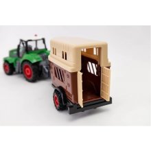 ASKATO Tractor with trailer for transporting...