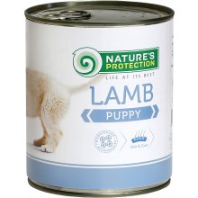 Natures Protection Puppy Lamb 800g canned...