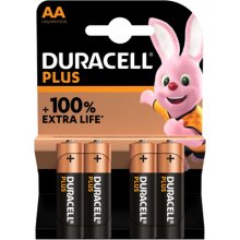 Duracell | AA | Alkaline | 4 pc(s) | Plus...