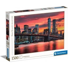 Clementoni Puzzle East River at dusk 1500...