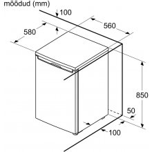 Külmik Bosch KTL15NWEB