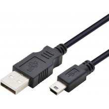 TB Cable USB - Mini USB 1.8m. black