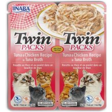 INABA CAT Twin Tuna with Chicken in Broth –...