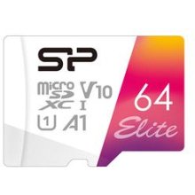 Mälukaart Silicon Power Elite 64 GB UHS-I...