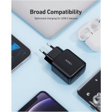 AUKEY MAINS CHARGER USB-C POWERDELIVERY 20W