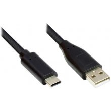 Good Connections USB2.0 Kabel A-C schw. 2m