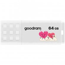 Mälukaart GOODRAM 64GB VALENTINE WHITE USB...