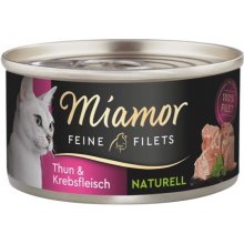 Miamor Feine Filets Naturell Tuna with crab...