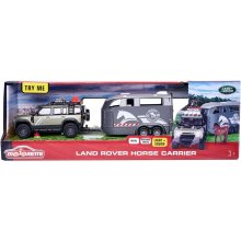 Majorette Land Rover with horse trailer, toy...