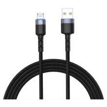 Tellur Data Cable USB to Micro USB LED Nylon...