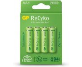 GP 4x rechargeable batteries AA / R6 ReCyko...