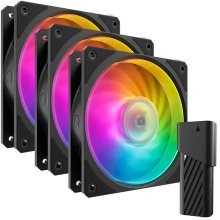 Cooler Master Mobius 120P ARGB 3-Pack Fan...