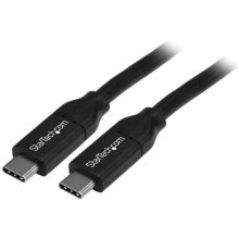 StarTech.com USB-C CABLE W/PS 4M 24P M/24P M