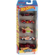 Hot Wheels Pojazdy 5-pak Lets Race