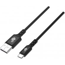 TB Cable USB-USB C 2m silicone black Quick...