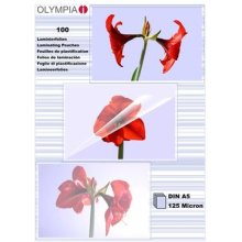 OLYMPIA 1x100 DIN A5 125 micron laminator...
