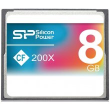 Mälukaart Silicon Power CF 8GB 200x