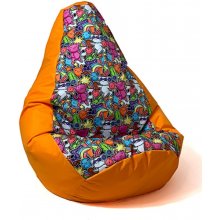 Go Gift Sako bag pouffe pear print...