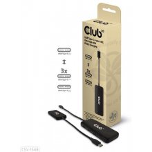 Club 3D Club3D USB-Hub Typ C > 4x USB Typ C...